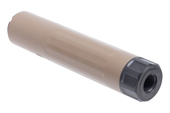 Dead Air Armament Mask HD FDE .22LR Silencer in FDE with 1/2x28 direct threads